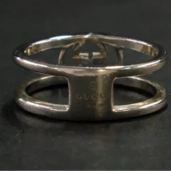 Authentic GUCCI Interlocking G Ring ISO sz: 5 box included if purchased for $299 - Picture 8 of 16